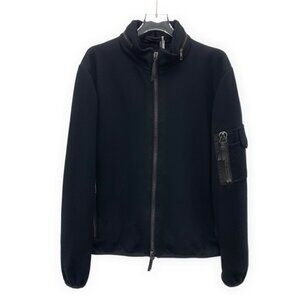 Armani black zip-up jacket